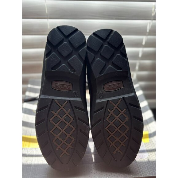 Khombu Mens Waterproof Winter Boots Brown Black Insulated Warm Durable Snow 9 - Picture 8 of 8